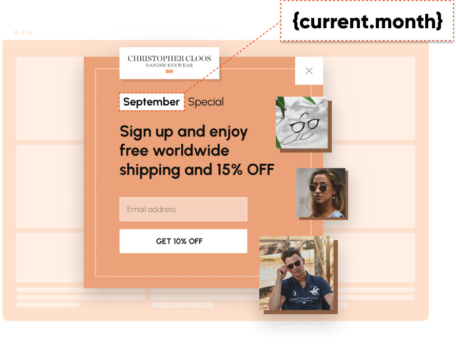 Create seasonal offers on autopilot