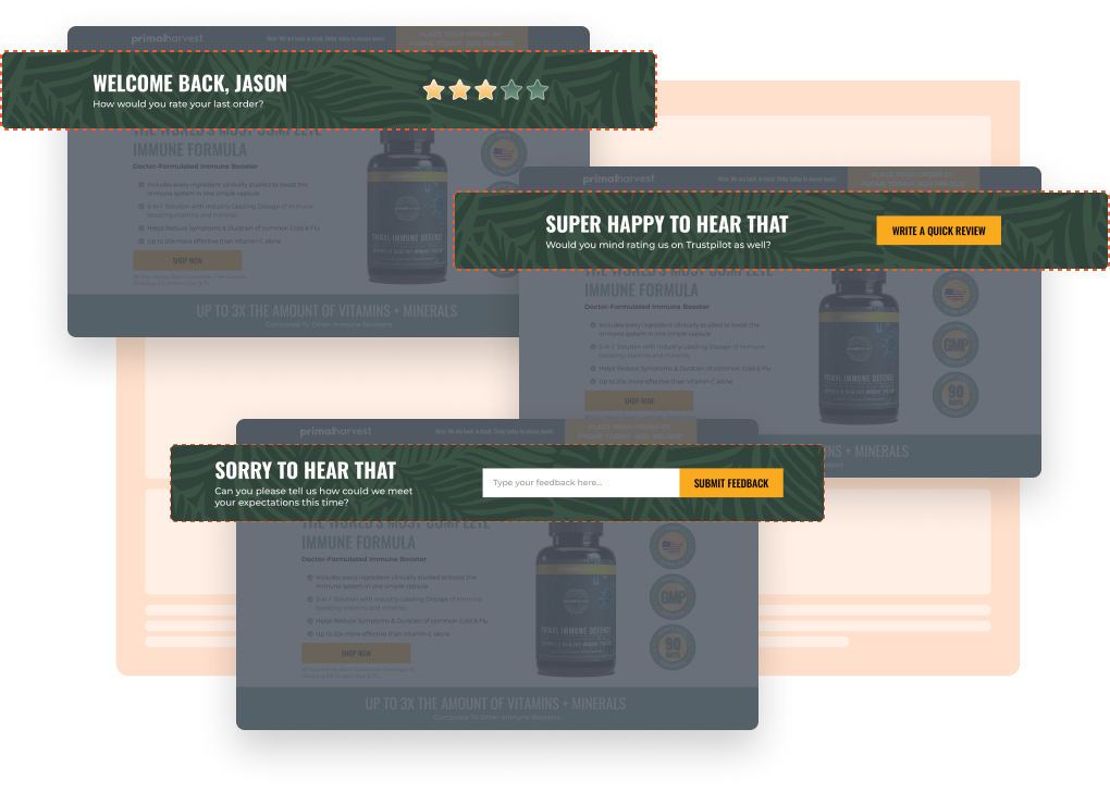 Collect 5-star reviews more effectively in a compliant way