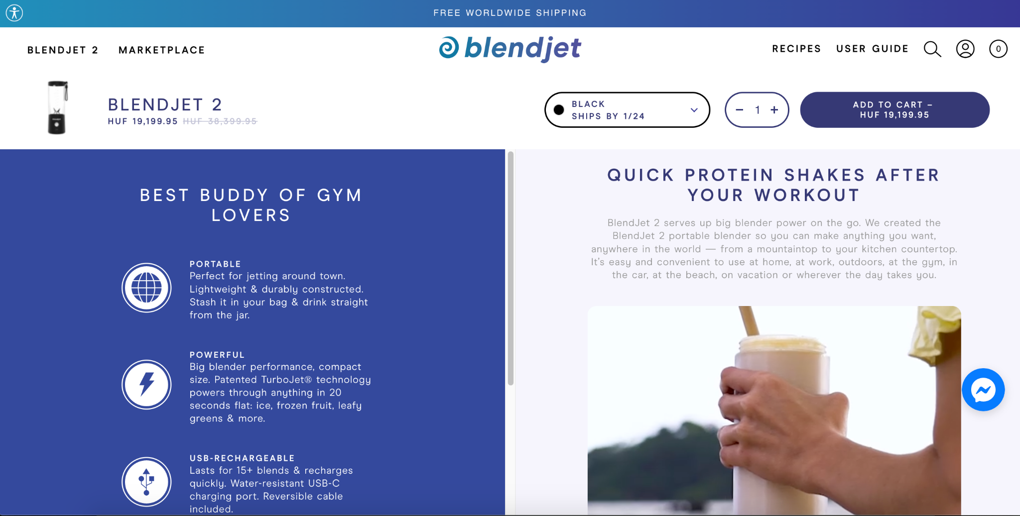 Experience variant for male gym addicts