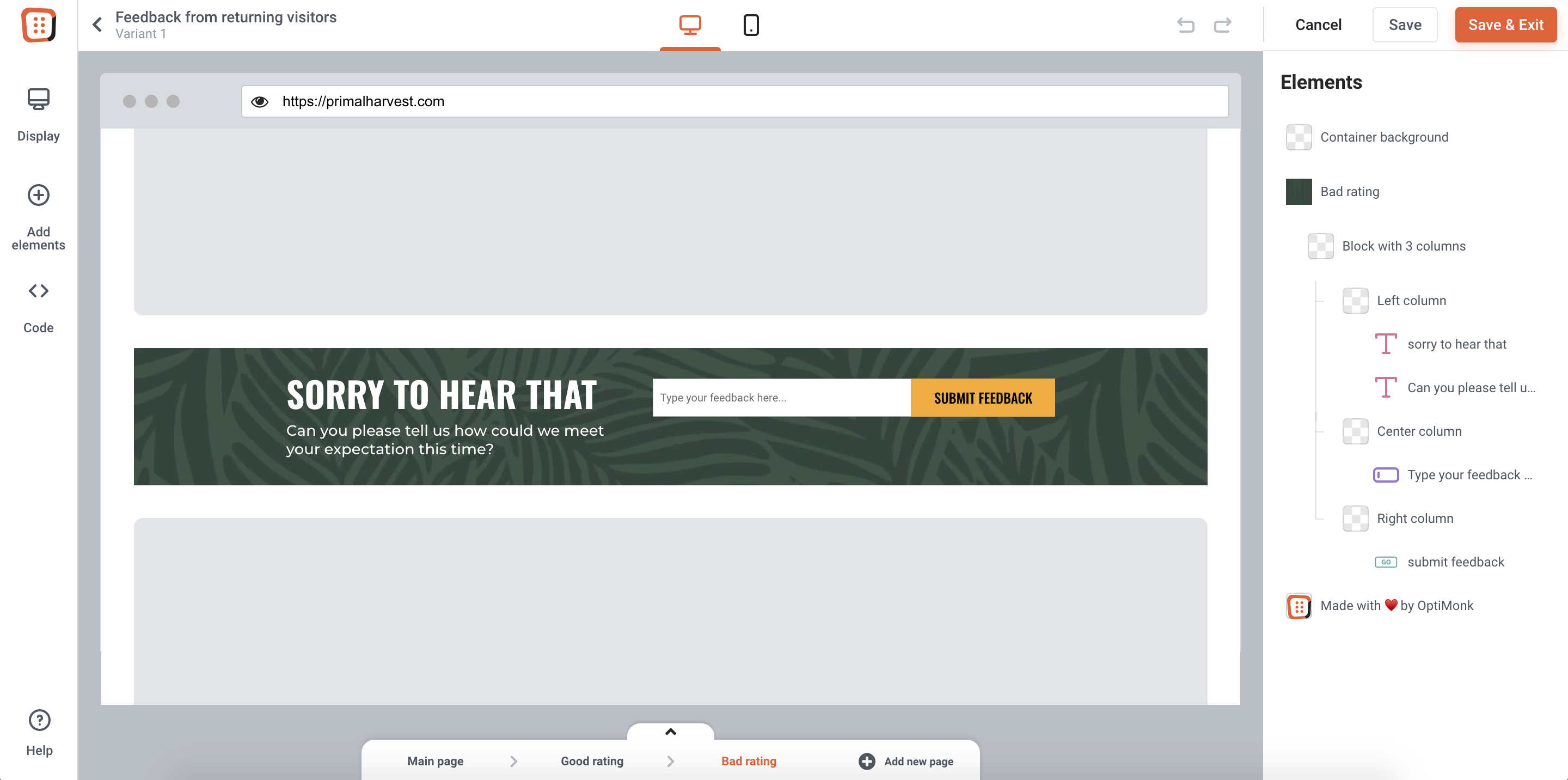 Add new pages to your campaign