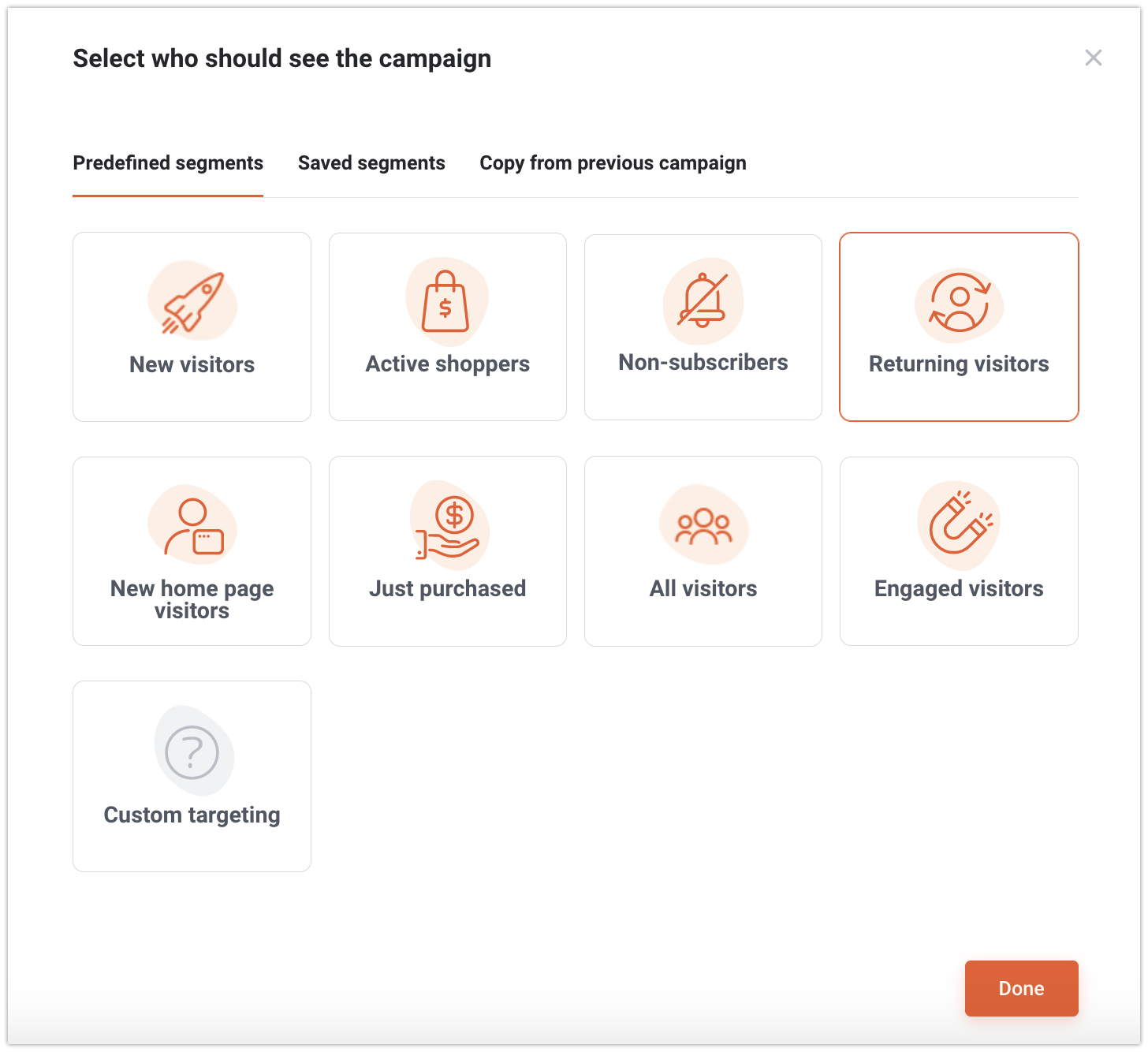Target your campaign