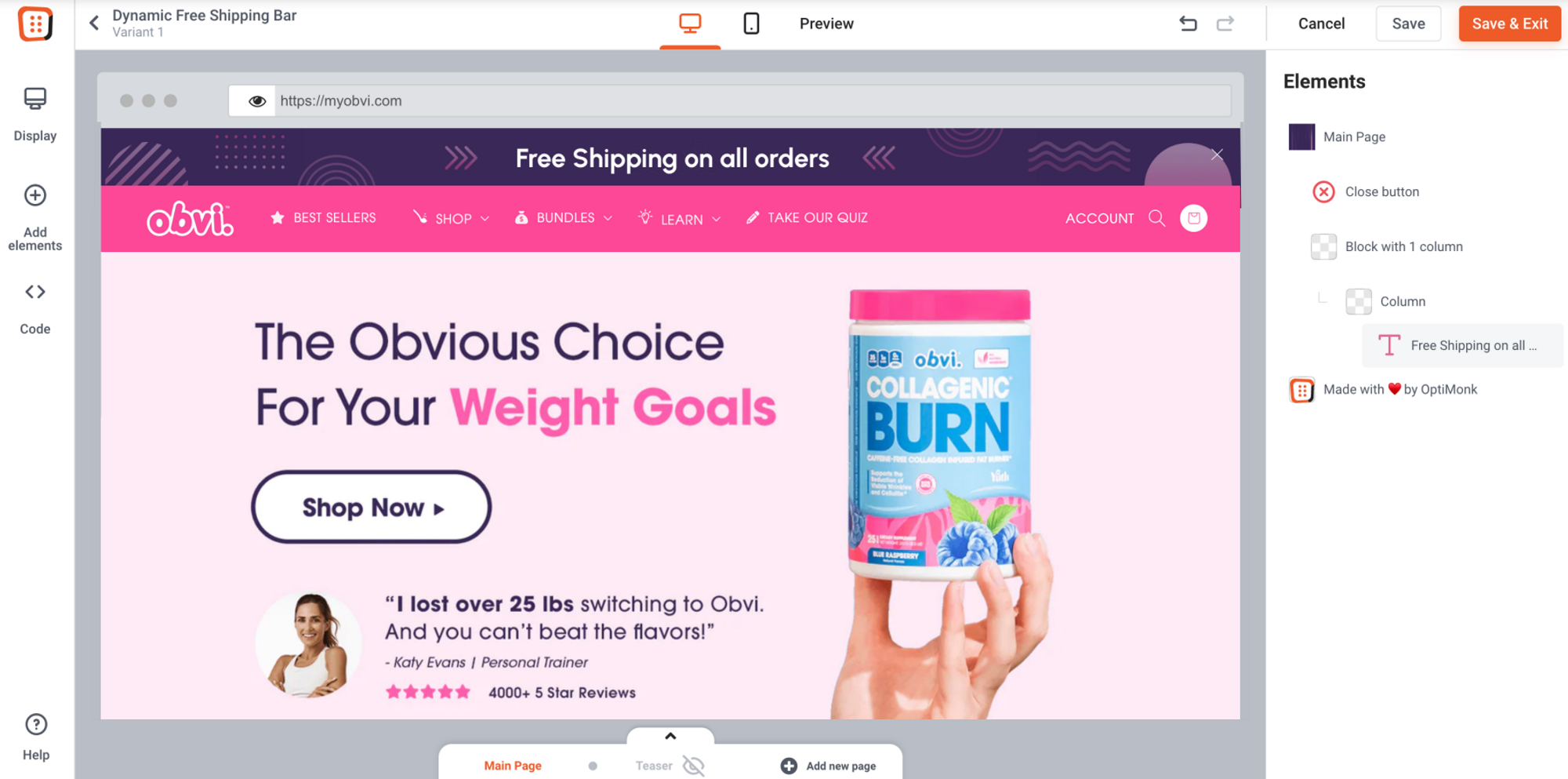 Increase average order value